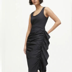 RHODE Black Elsie Dress NWT!